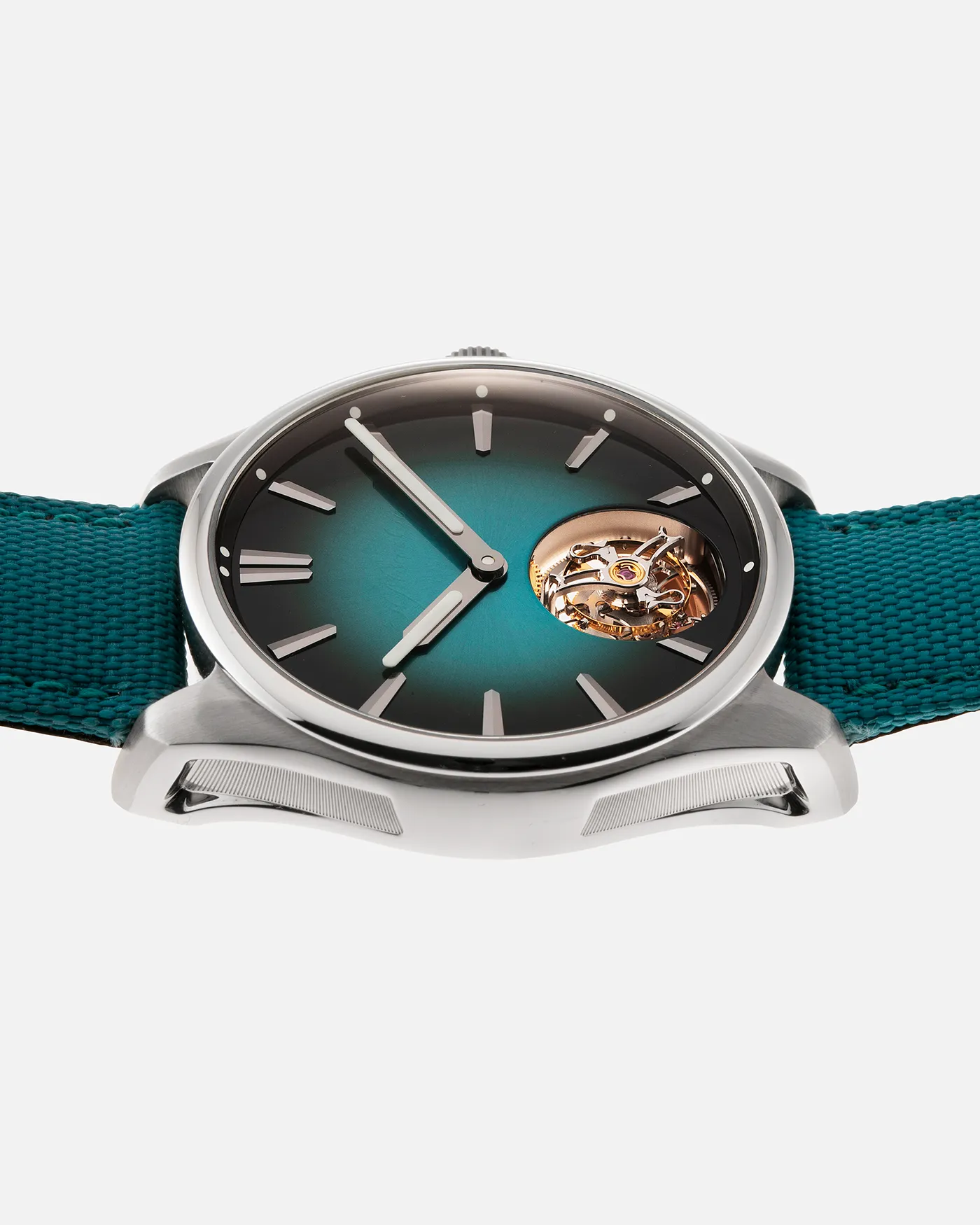 H.Moser & Cie Pioneer Tourbillon Blue Lagoon 'Mega Cool'