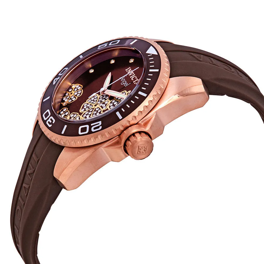 Invicta Angel Brown Dial Ladies Watch 23489
