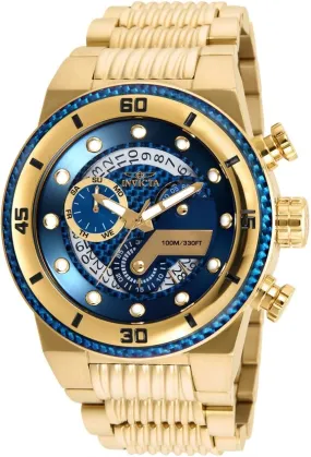 Invicta S1 Rally Chronograph Blue Carbon Fiber Dial Men's Watch 25281