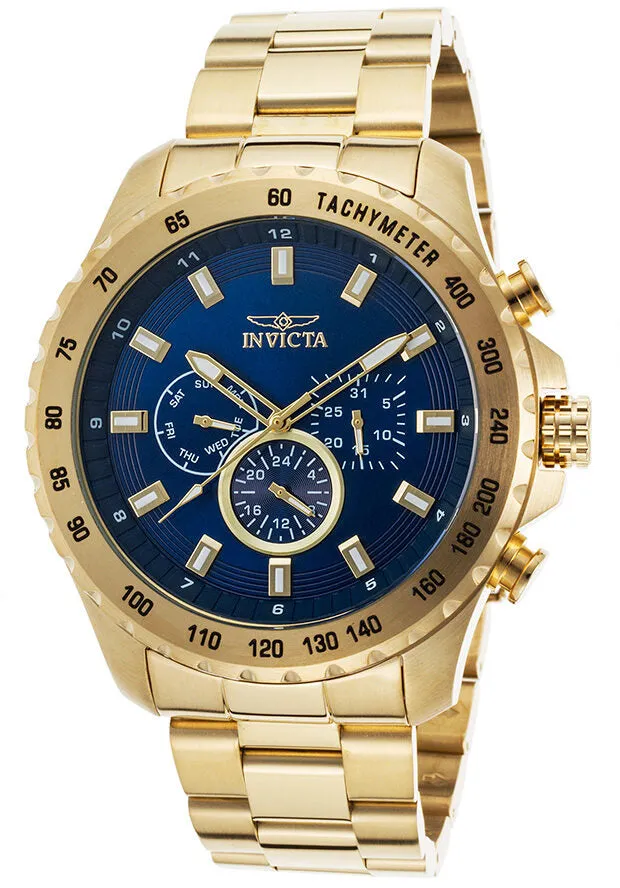 Invicta Speedway Multi-Function Blue Dial Men's Watch 24213