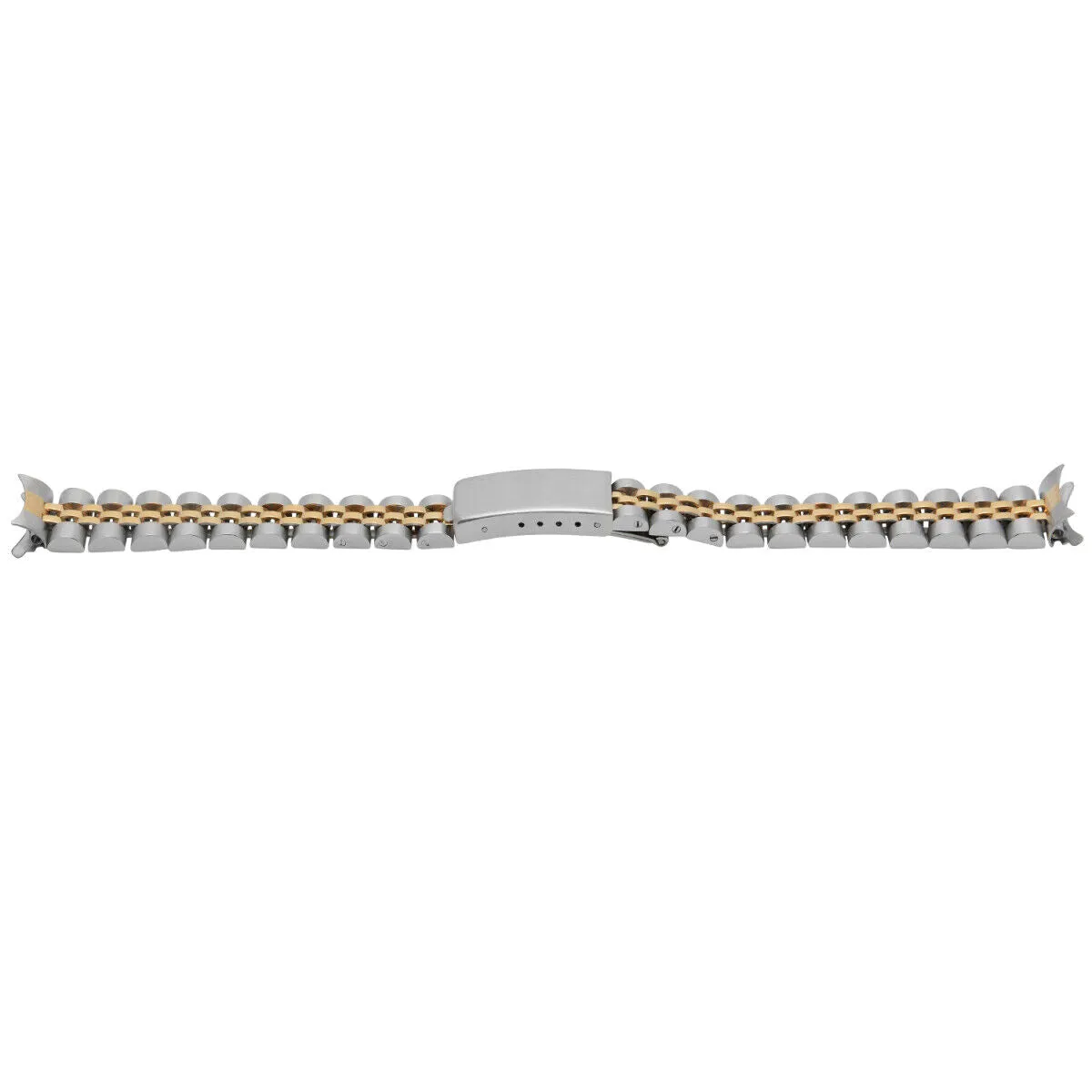 JUBILEE WATCH BAND REPLACMENT BAND FOR LADY 26MM TUDOR DATEJUST TWO TONE 13MM