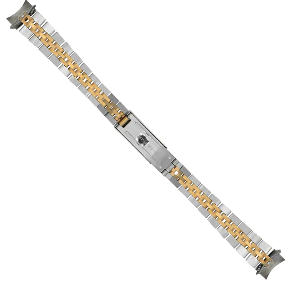 JUBILEE WATCH BAND REPLACMENT BAND FOR LADY 26MM TUDOR DATEJUST TWO TONE 13MM