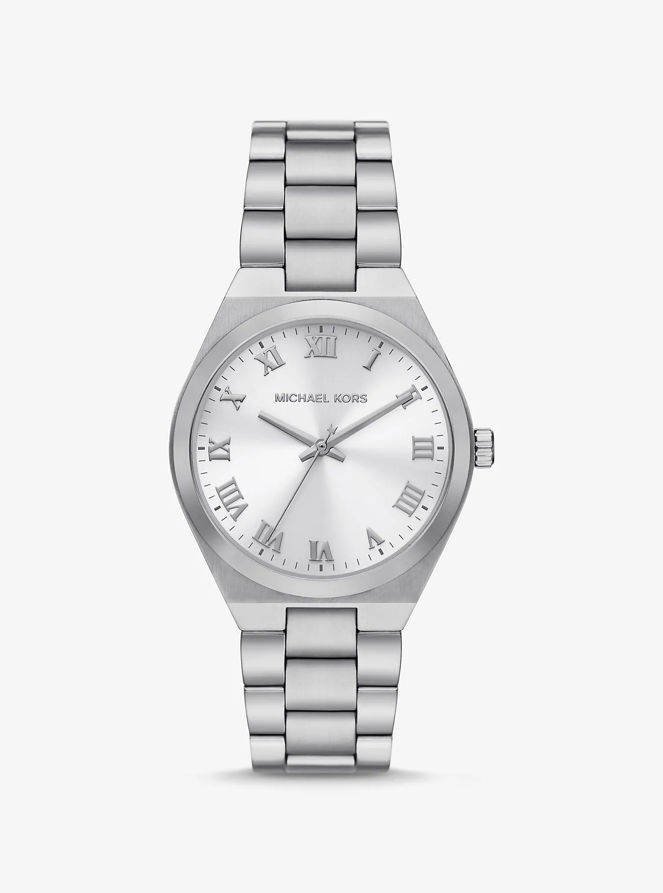 Lennox Michael Kors silver watch, silver