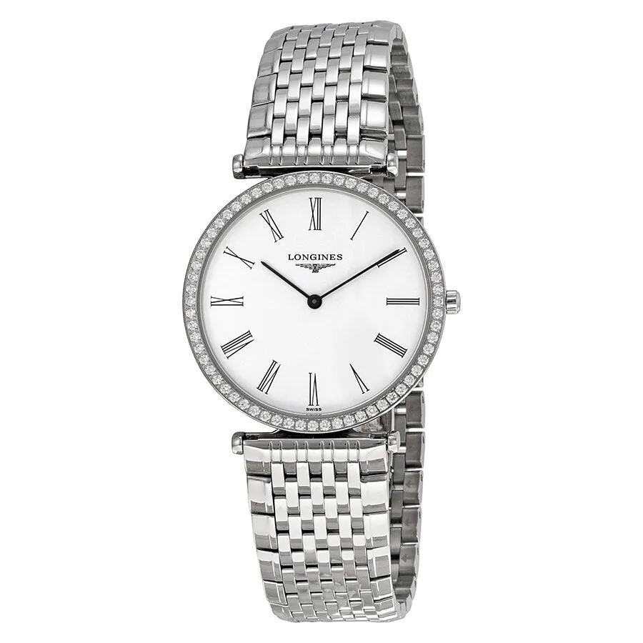 Longines La Grande Classique White Dial Steel Ladies Watch L4.741.0.11.6