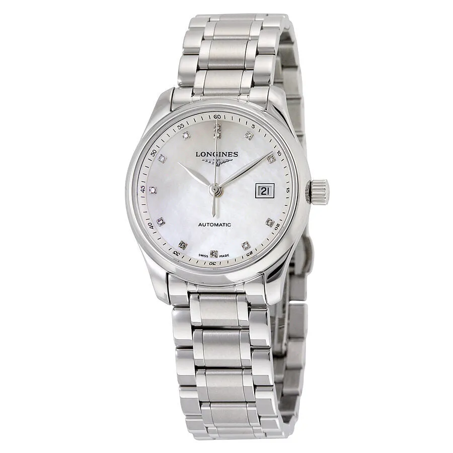 Longines Master Collection Automatic Mother of Pearl Dial Ladies Watch L2.257.4.87.6