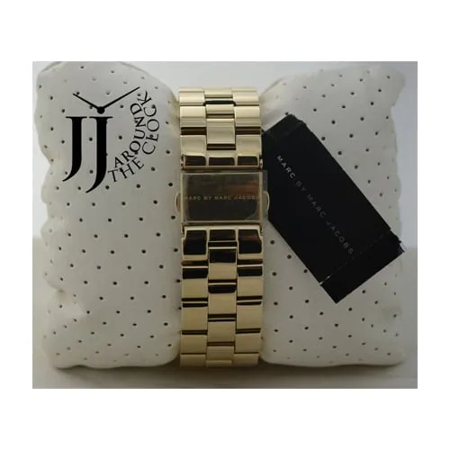 Marc By Marc Jacobs Amy Black Women's Gold Classic Watch MBM8619