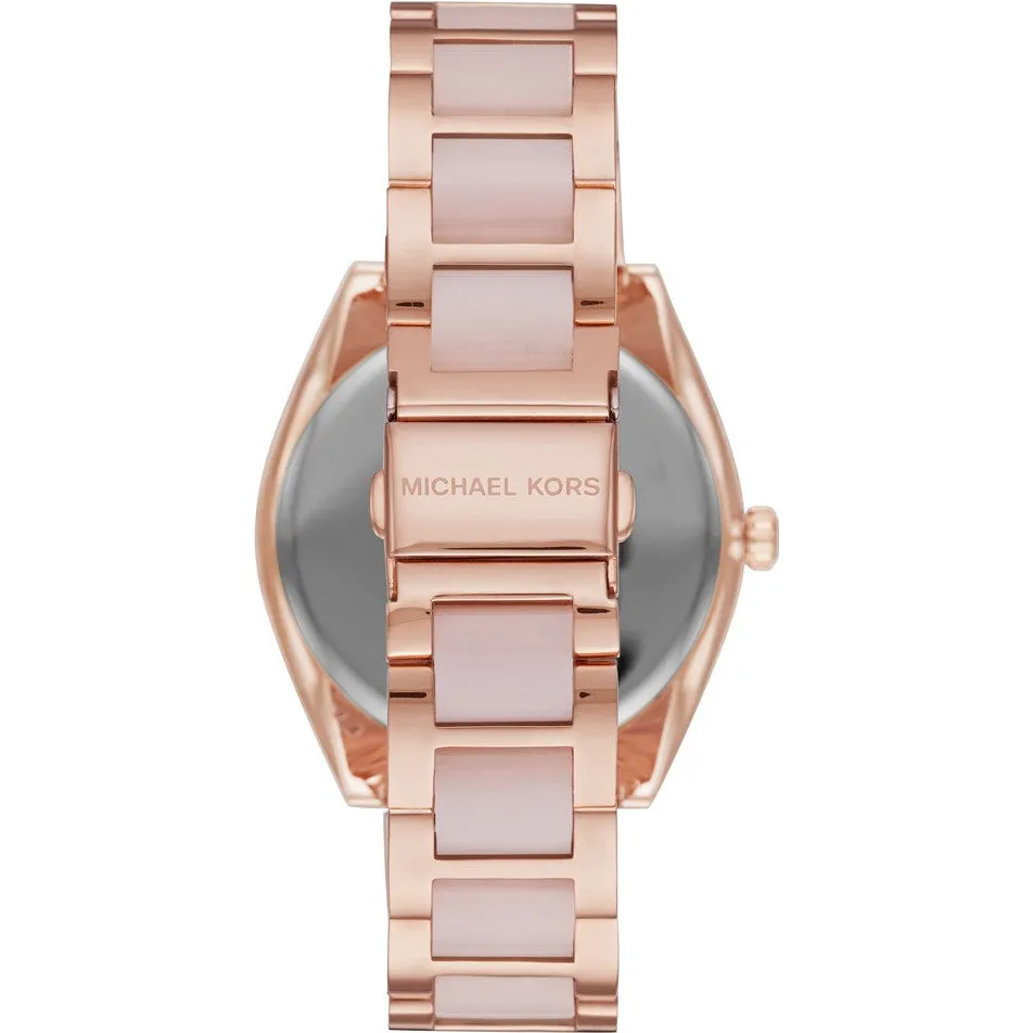 Michael Kors Ladies Watch Janelle 42mm Rose Gold MK7089