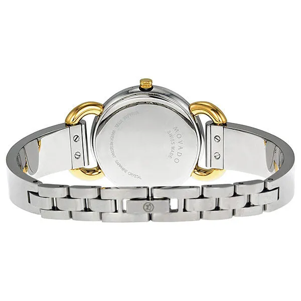 Movado Linio Mother of Pearl Dial Two-Tone Stainless Steel Ladies Watch 0606552