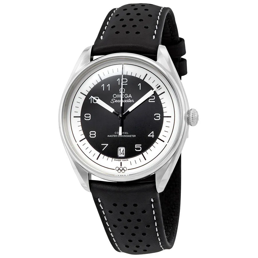 Omega Seamaster Olympic Timekeeper Automatic Black Leather Men's Limited Edition Watch 522.32.40.20.01.003