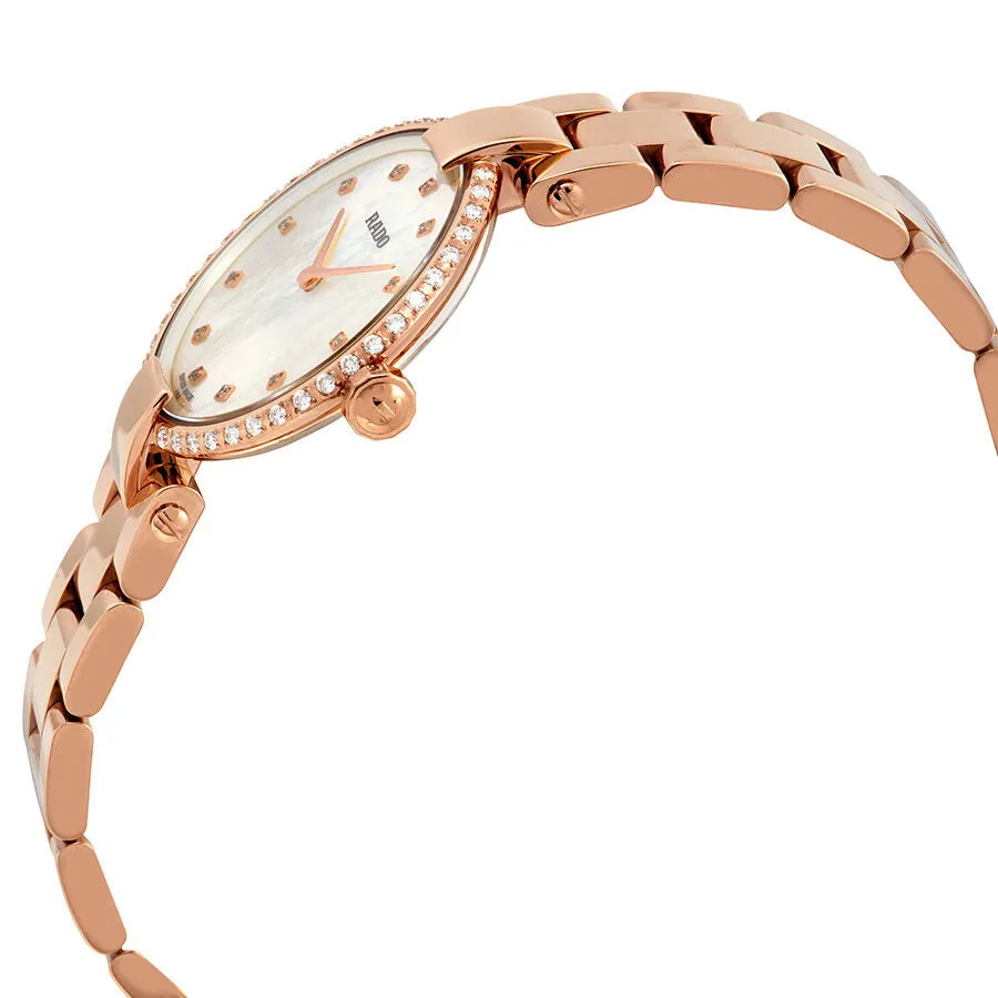 Rado Coupole White Mother of Pearl Diamond Dial Ladies Watch R22859924