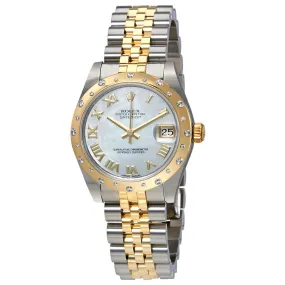 Rolex Datejust Lady 31 Mother of Pearl Dial Stainless Steel and 18K Yellow Gold Jubilee Bracelet Automatic Watch 178343MRJ