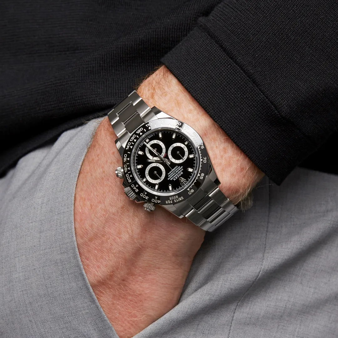 Rolex Daytona 116500Ln Bk Black Dial 40Mm Stainless Steel Men’S Watch