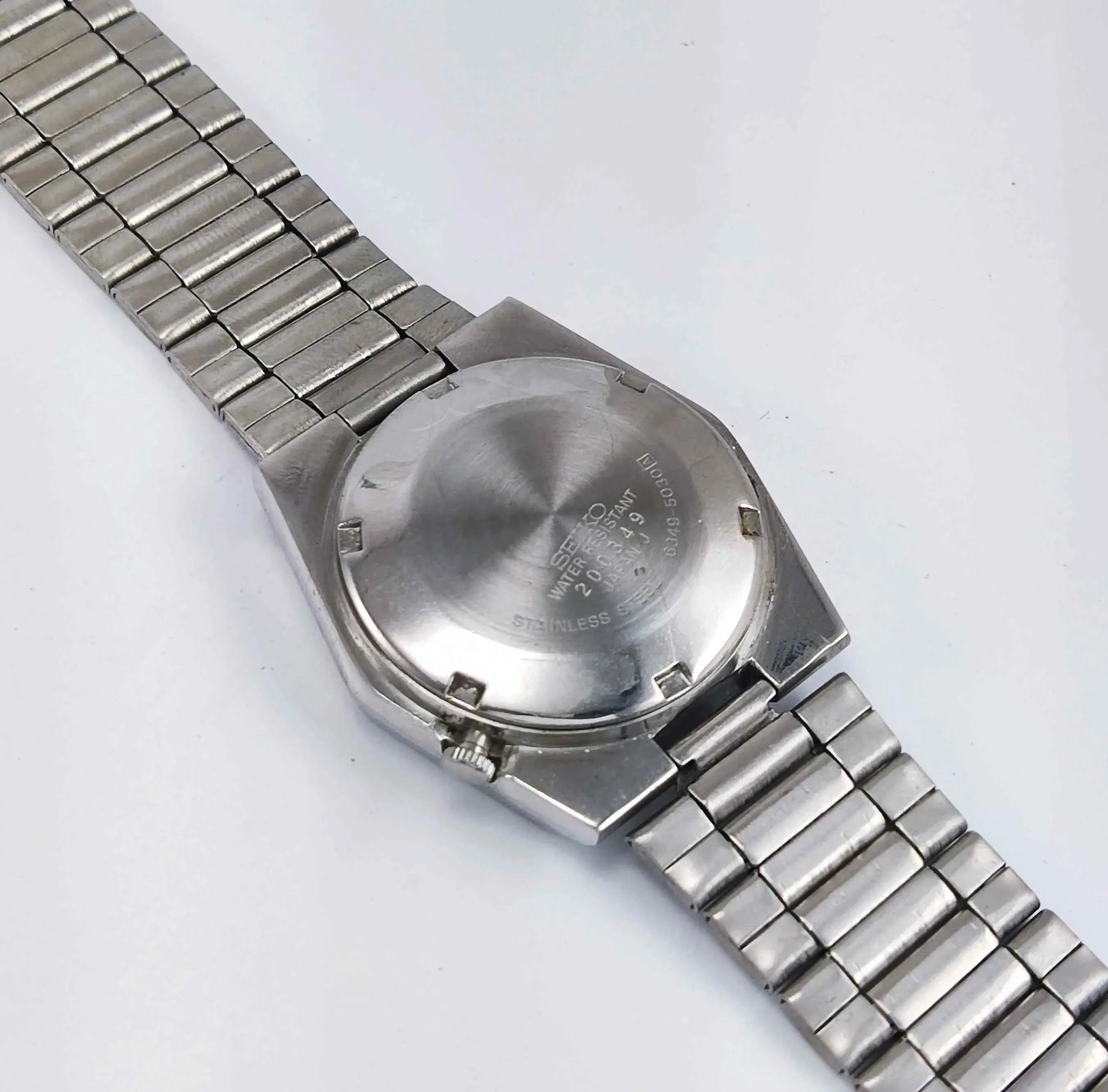 Seiko 5 Automatic 6309A 17 Jewels Turquoise Dial Day Date Men's Watch