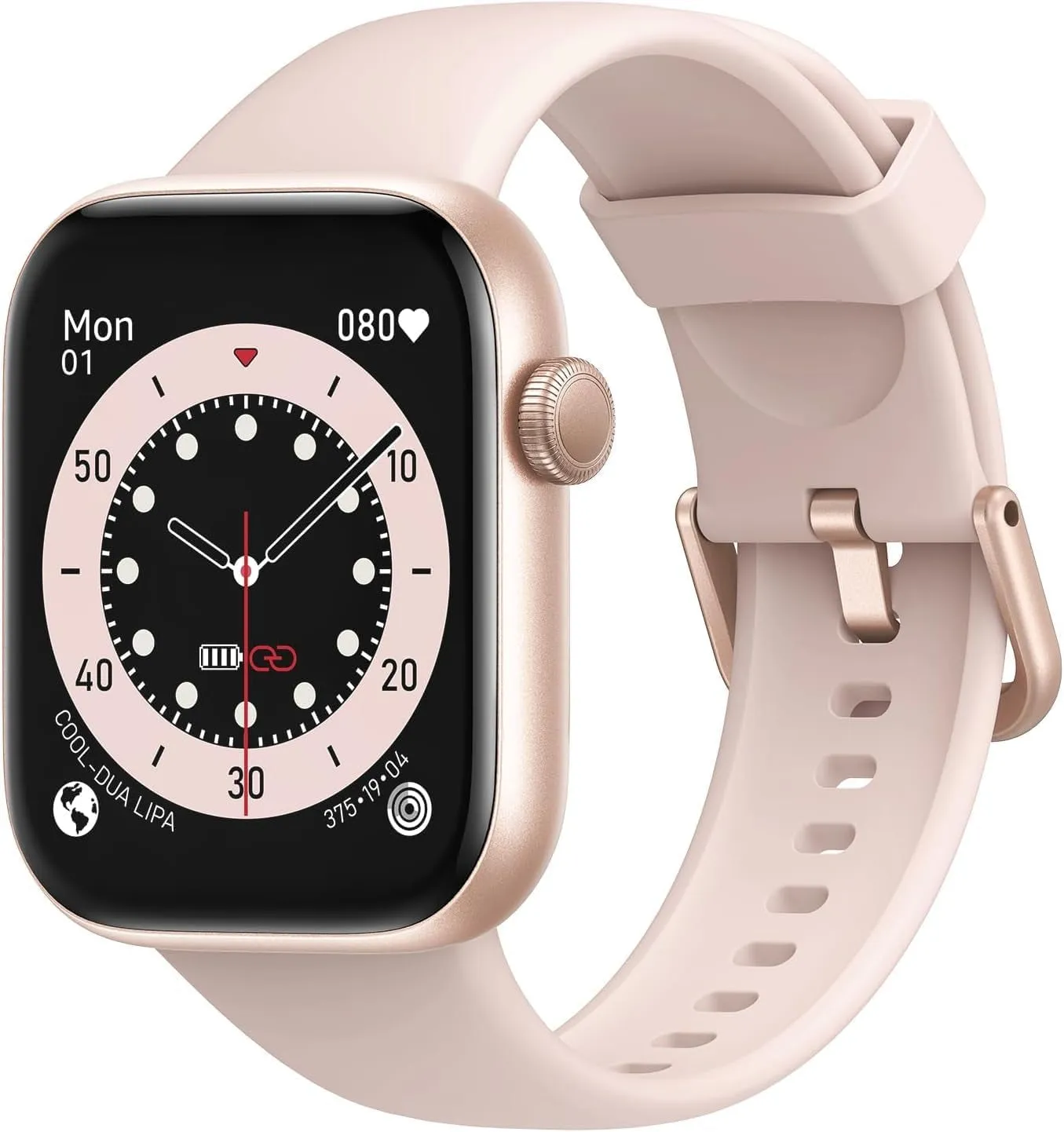 Smartwatch Damen Herren, 1,85" HD Touch Fitnessuhr Mit Telefonfunktion, 140 Sportmodi Smart Watch Fitness Tracker Mit Pulsmesser Schlafmonitor Schrittzähler, IP68 Wasserdicht Sportuhr Für Ios Android