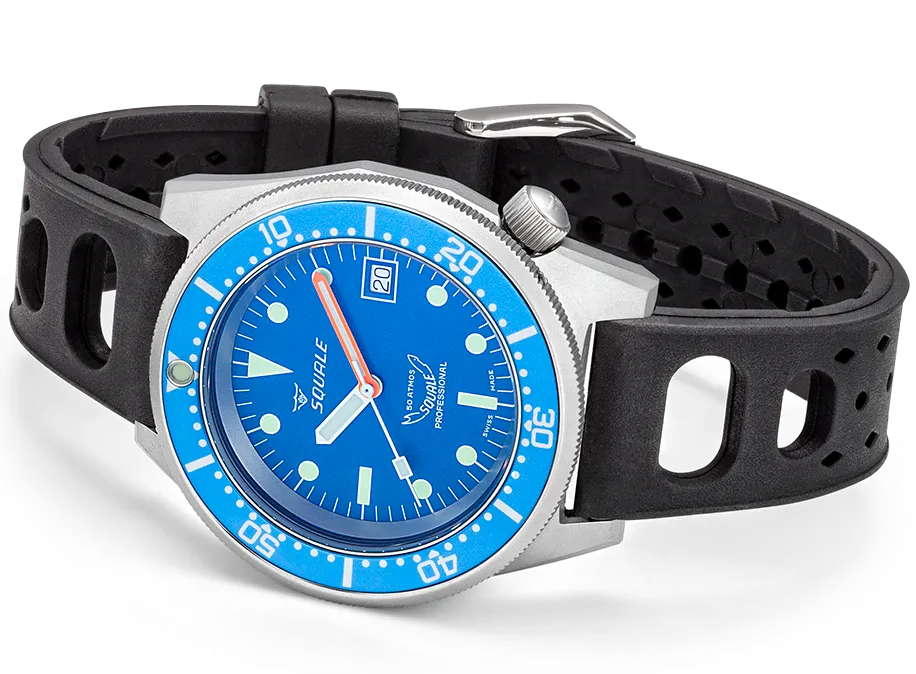 SQL Watch 1521 Blue Blasted Rubber