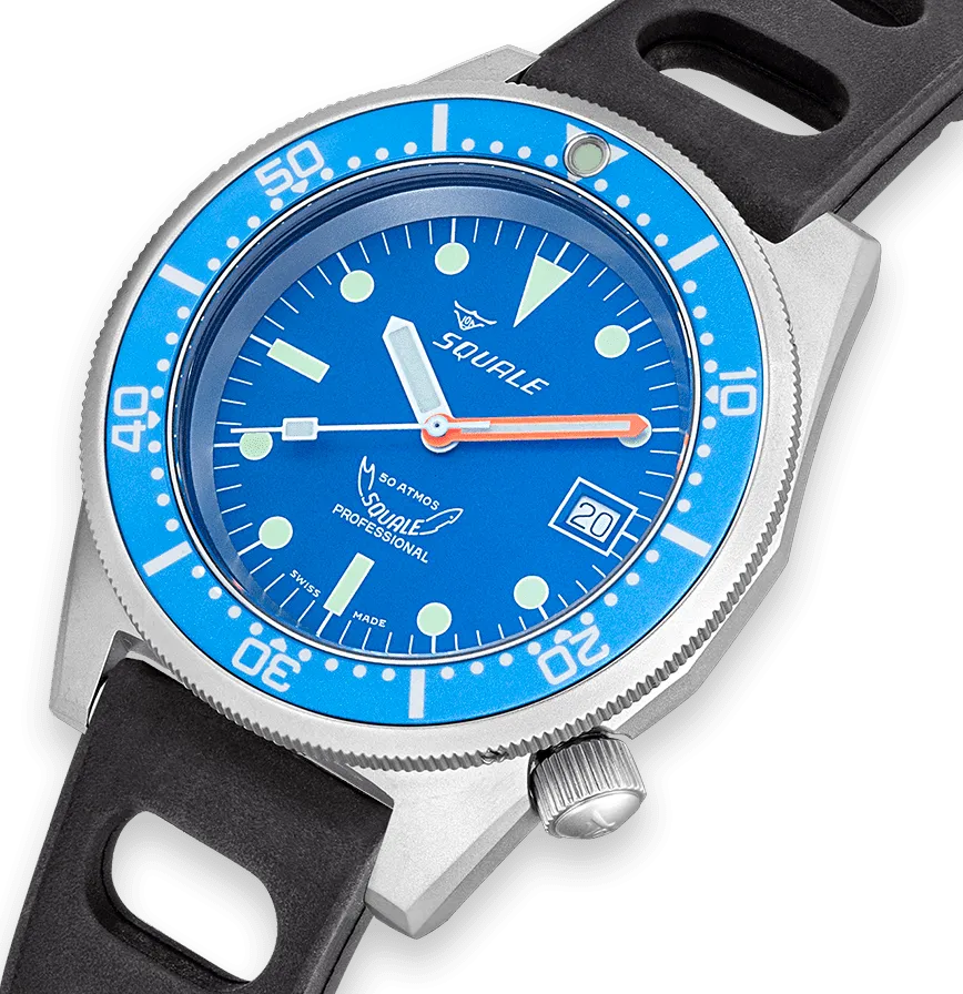 SQL Watch 1521 Blue Blasted Rubber