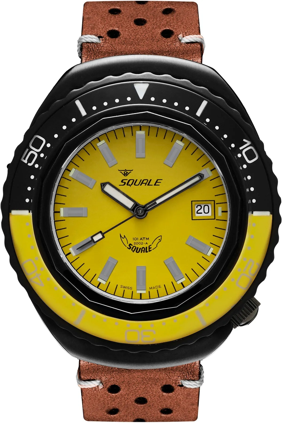 SQL Watch 22 Yellow Leather
