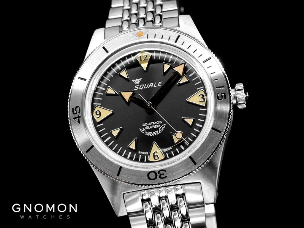 Super-Squale Big Arrows Black - Bracelet