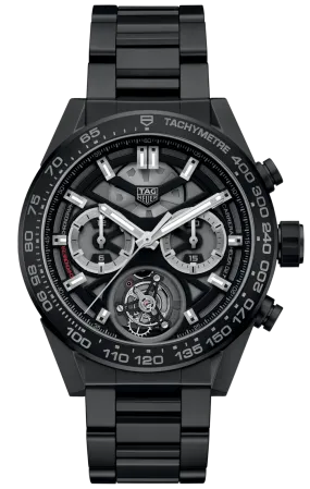 TH Watch Carrera Heuer 2 Tourbillon Chronograph