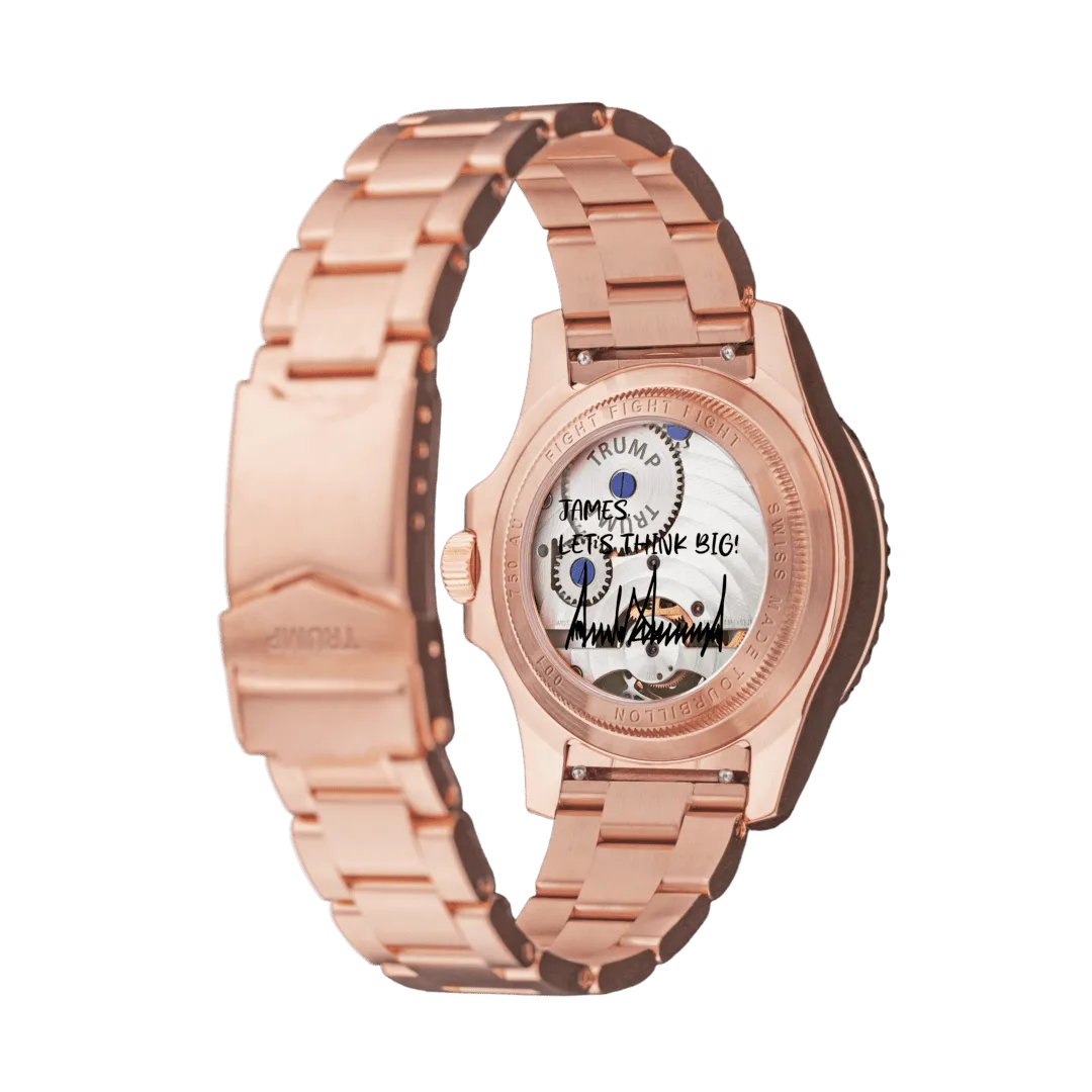 The Rose Gold Tourbillon