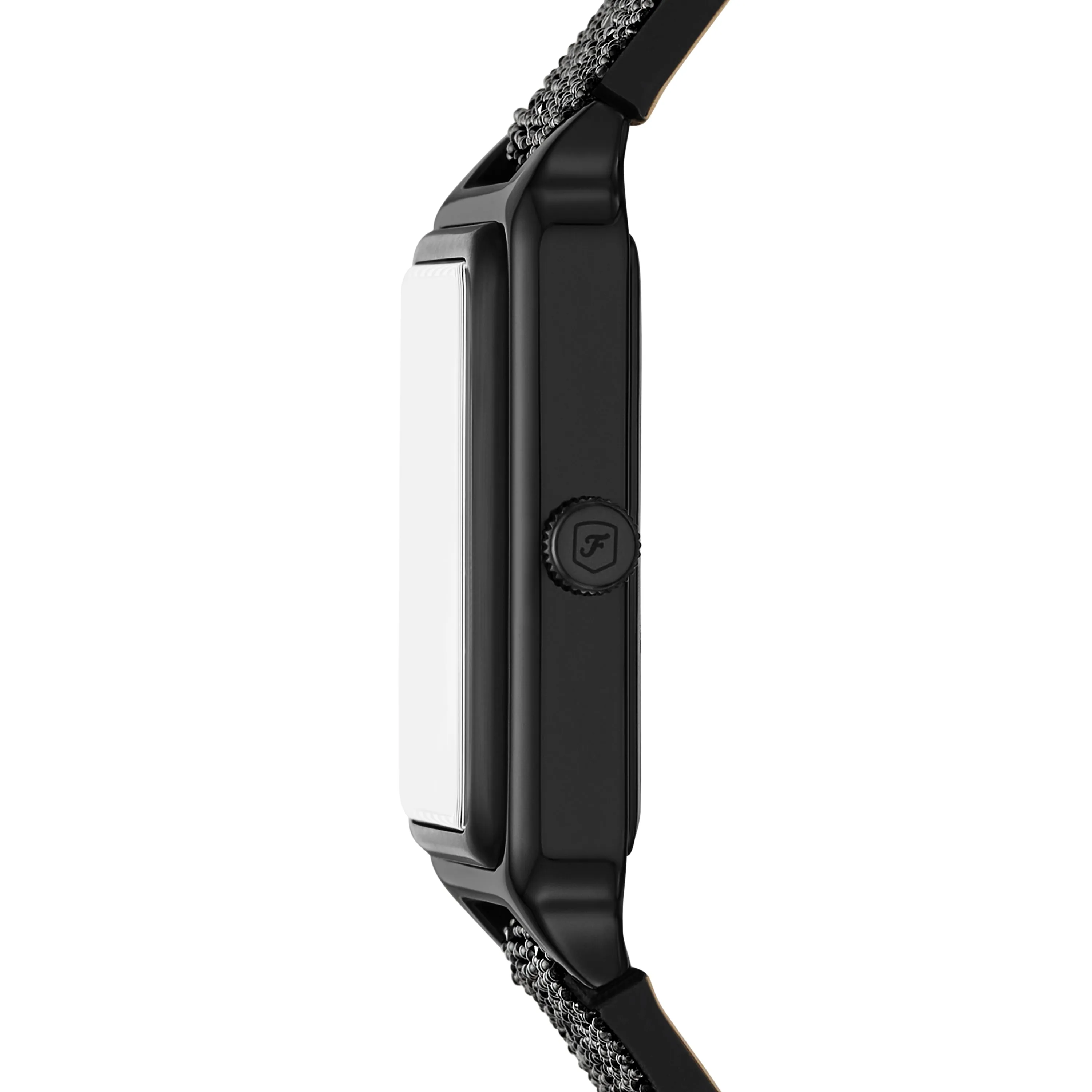 The Wizard of Oz x Fossil Limited Edition Three-Hand Black Crystal Fabric Watch
