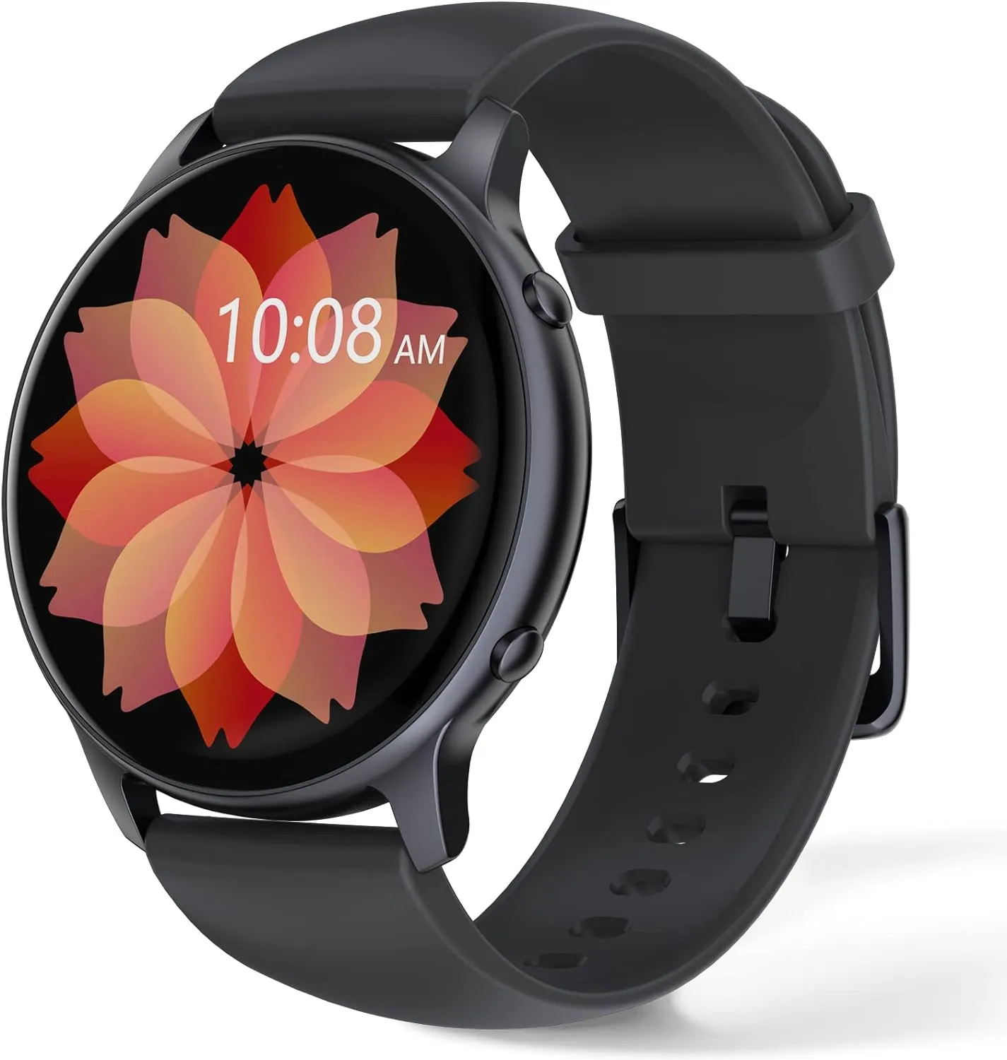 TUYOMA Smartwatch Damen, 1,3 Zoll Touchscreen Fitnessuhr Damen, IP68 Wasserdicht Sportuhr Schrittzähler mit Herzfrequenz, SpO2, Schlafmonitor, für iOS und Android