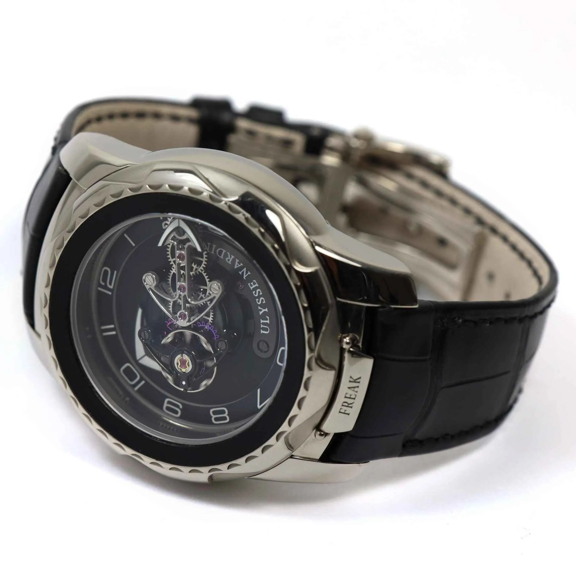Ulysse Nardin Freak Cruiser Tourbillon 18K White Gold Men's Watch