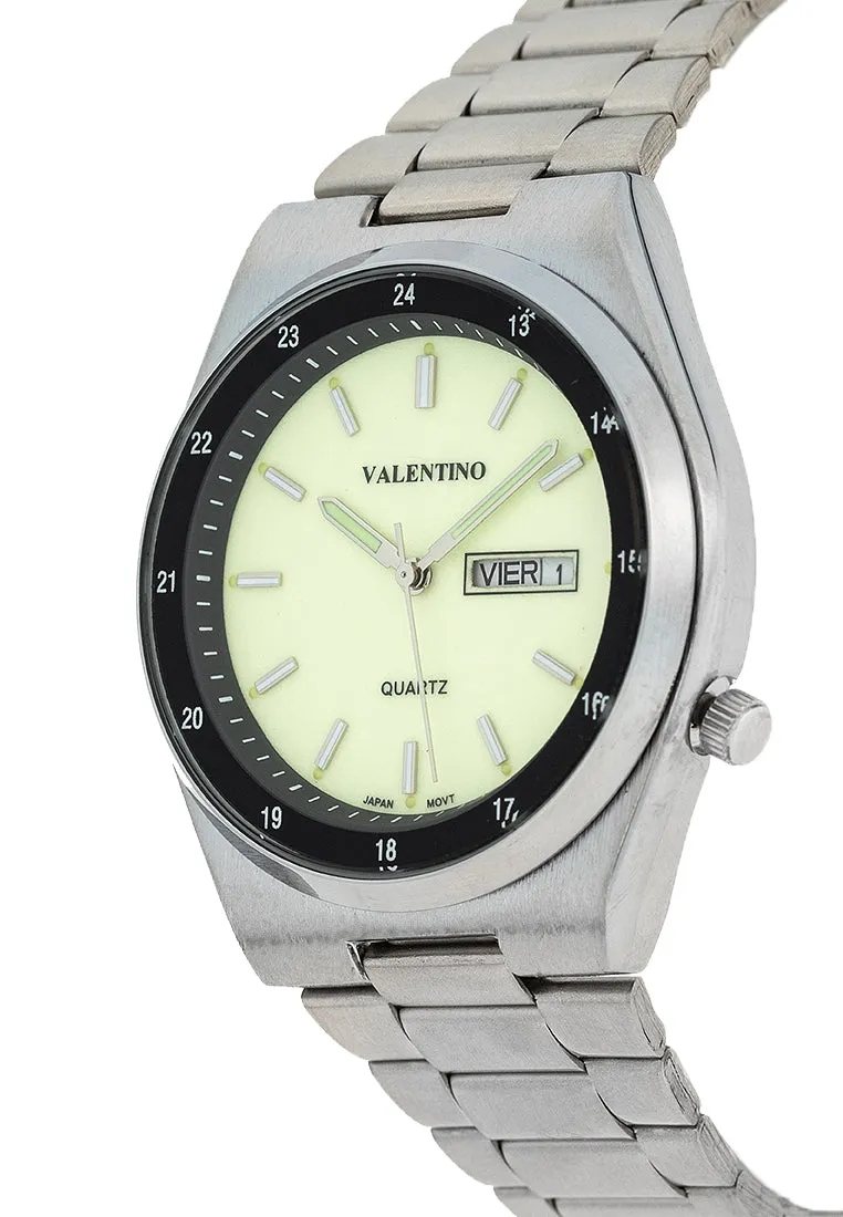 Valentino 20122453-LUMI DIAL Stainless Steel Strap Analog Watch for Men